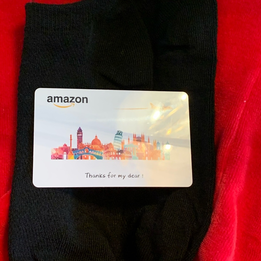 New socks from Amazon